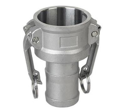 Stainless steel quick coupling camlock type DC for hose fitting