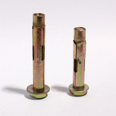 Carbon steel Class4.8 8.8 ZYP Chemical Anchor Bolt Steel Bolts Nuts Washers Set Sleeve Anchor Bolts